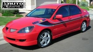 AZ Auto Graphics Stripe Design vinyl graphic