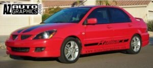 AZ Auto Graphics Stripe Design vinyl graphic