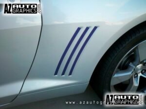 AZ Auto Graphics Stripe Design vinyl graphic