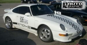 AZ Auto Graphics Stripe Design vinyl graphic