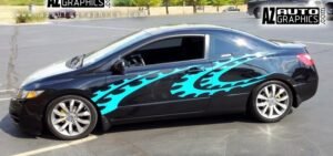 AZ Auto Graphics Tribal Design vinyl graphic