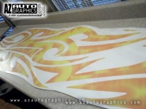 AZ Auto Graphics Tribal Design vinyl graphic