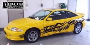 AZ Auto Graphics Tribal Design vinyl graphic