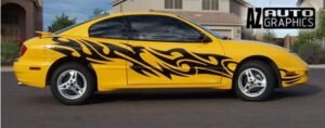 AZ Auto Graphics Tribal Design vinyl graphic