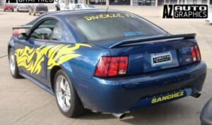 AZ Auto Graphics Tribal Design vinyl graphic