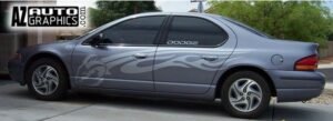 AZ Auto Graphics Tribal Design vinyl graphic