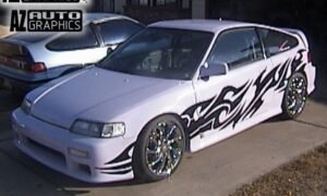 AZ Auto Graphics Tribal Design vinyl graphic