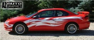 AZ Auto Graphics Tribal Design vinyl graphic